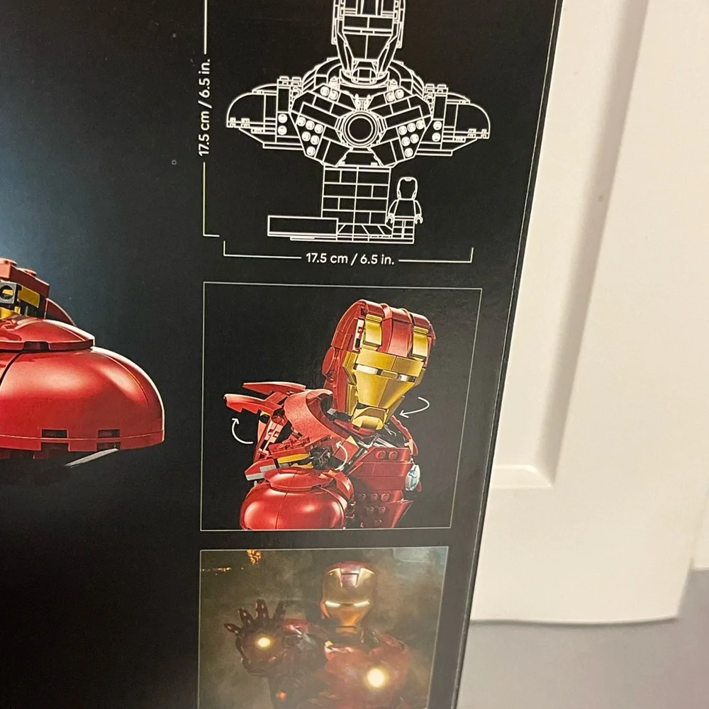 LEGO Marvel Iron Man MK4 Red & Gold Building Set (76327) 436Pcs 18+ NIB Sealed